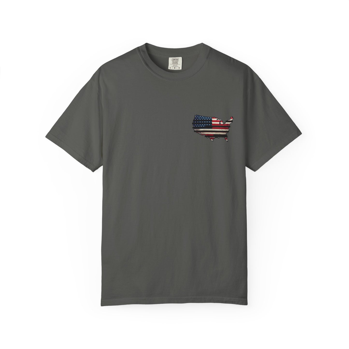 Unisex Garment-Dyed T-shirt with EV Power by Trump Energy Design