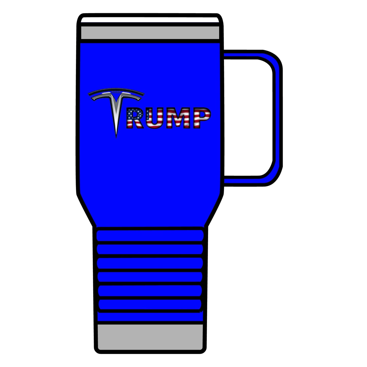 Patriotic Travel Mug - 20oz Trump Design