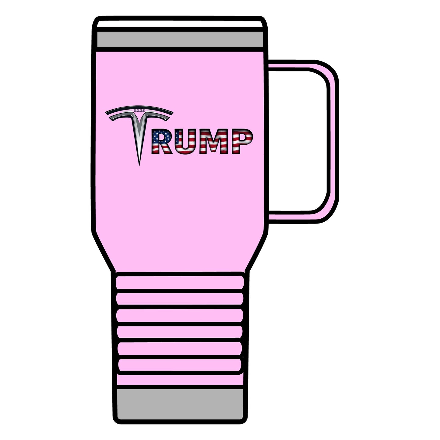 Patriotic Travel Mug - 20oz Trump Design