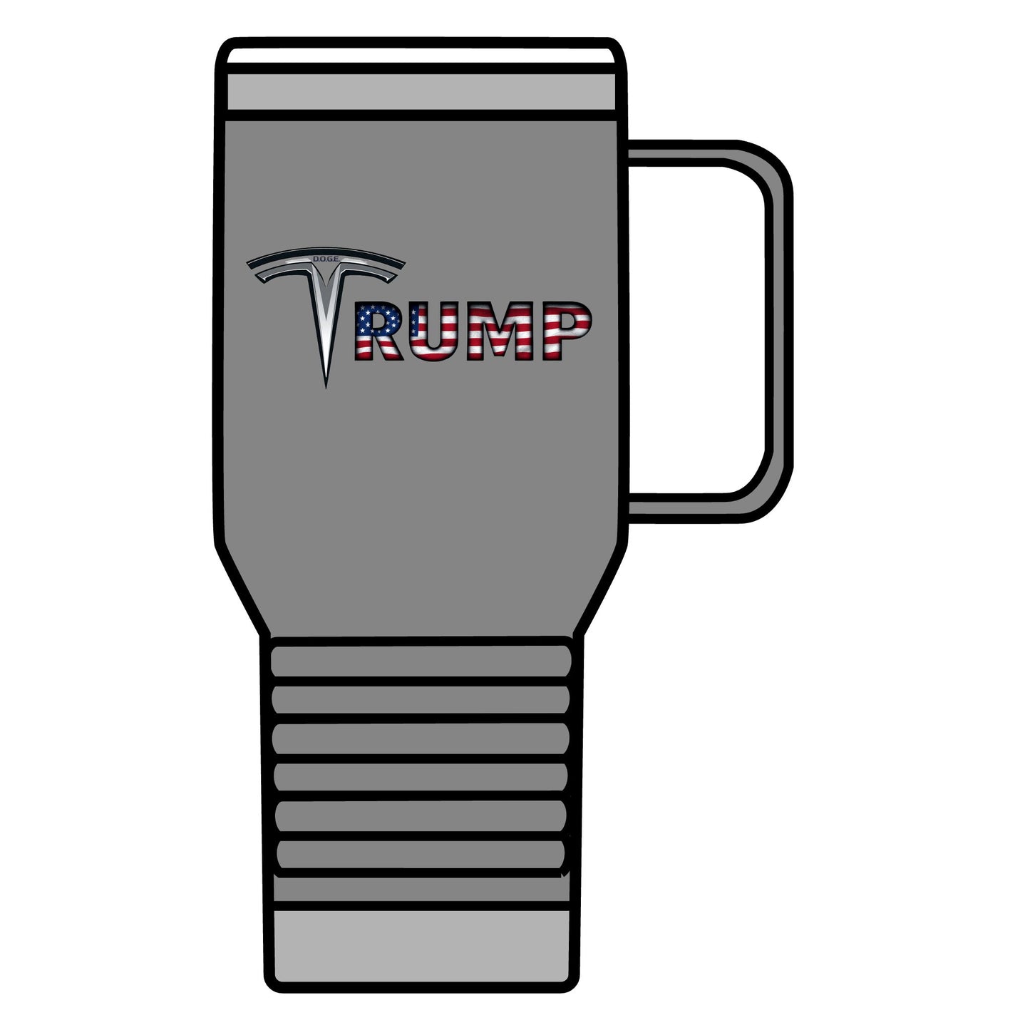 Patriotic Travel Mug - 20oz Trump Design