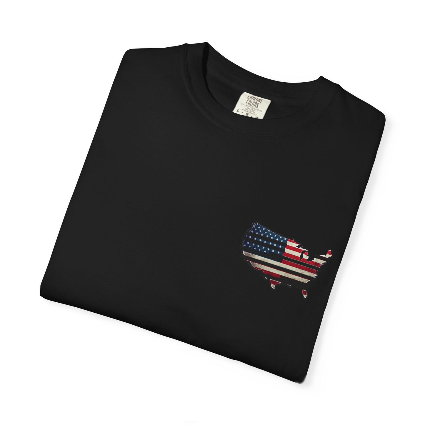 Unisex Garment-Dyed T-shirt with EV Power by Trump Energy Design