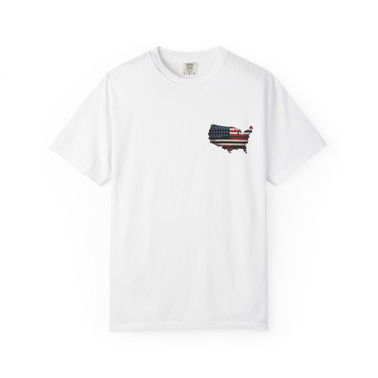 Unisex Garment-Dyed T-shirt with EV Power by Trump Energy Design