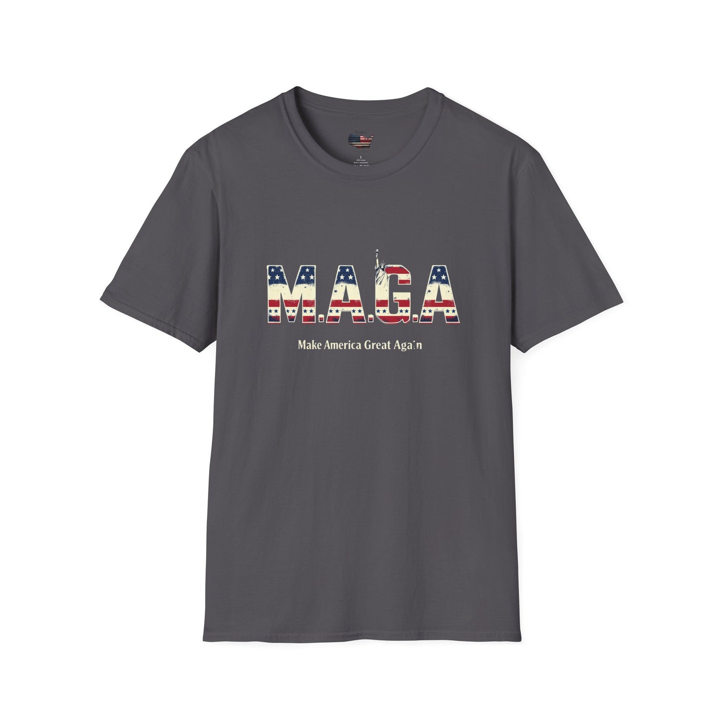 Patriotic Unisex T-Shirt - Make America Great Again & One Pope At A Time Designs