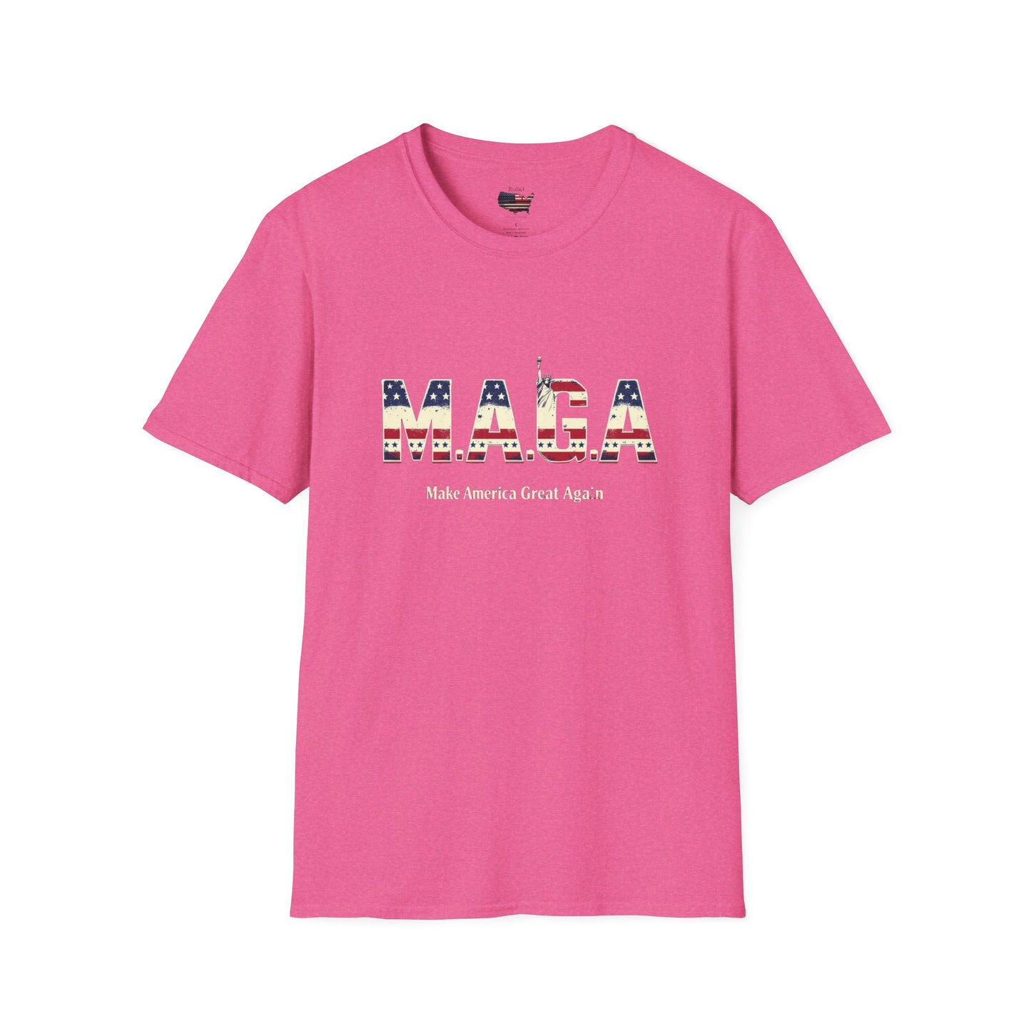 Patriotic Unisex T-Shirt - Make America Great Again & One Pope At A Time Designs
