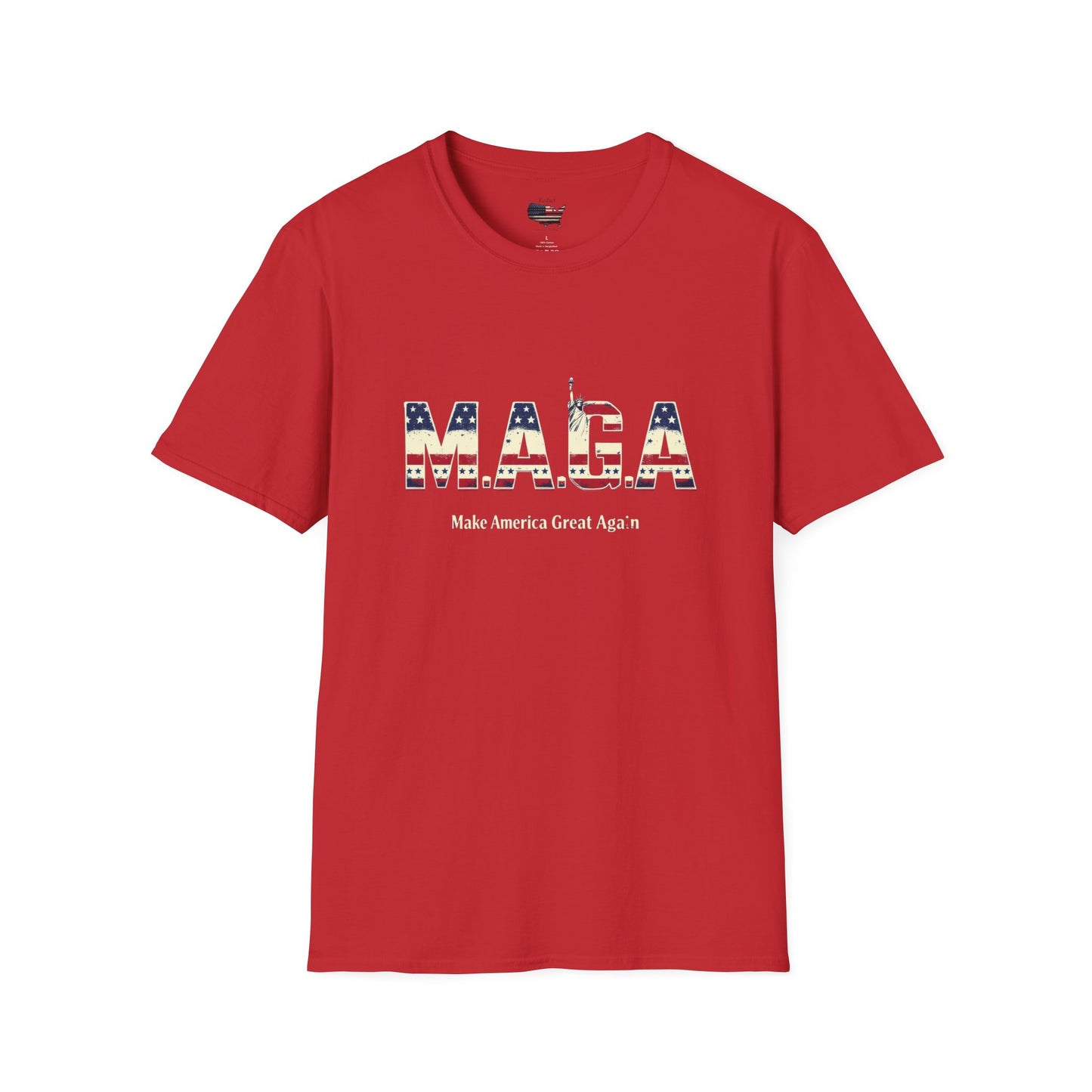 Patriotic Unisex T-Shirt - Make America Great Again & One Pope At A Time Designs