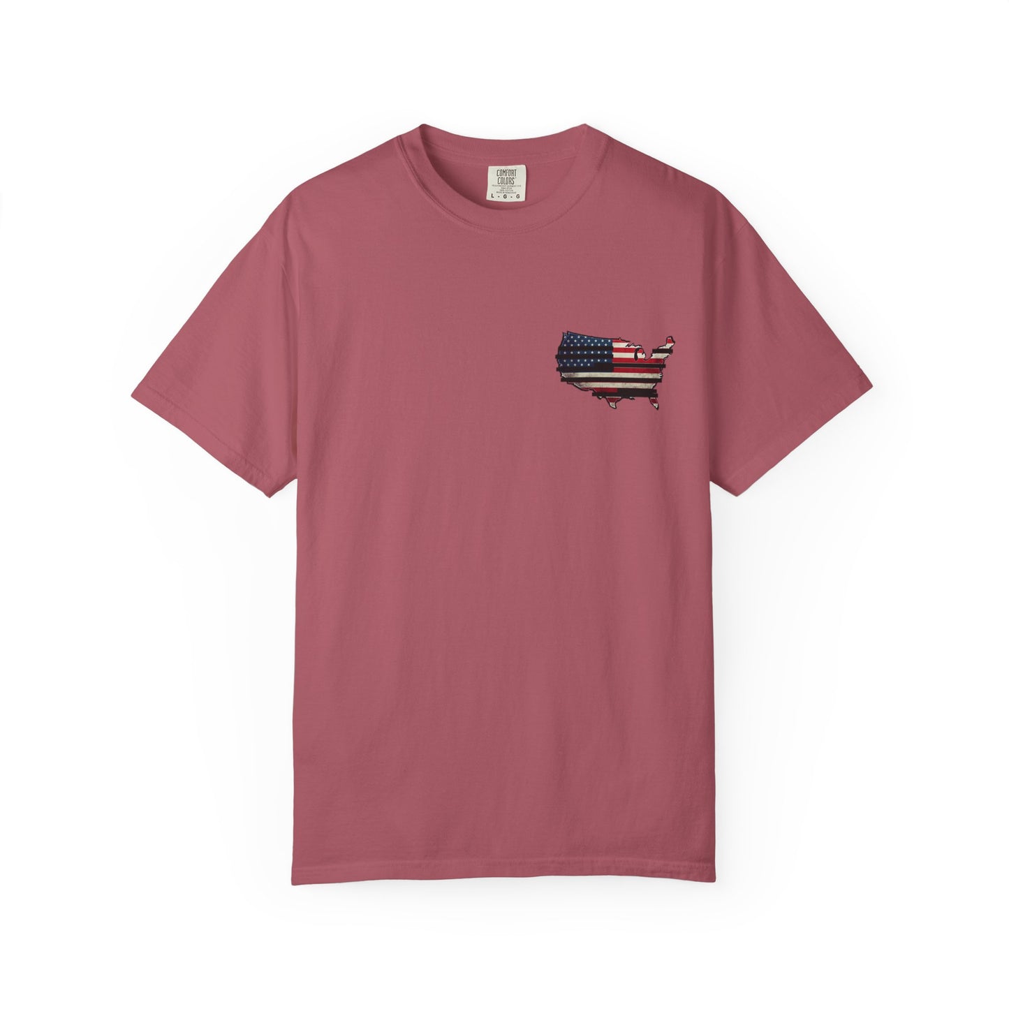Unisex Garment-Dyed T-shirt with EV Power by Trump Energy Design