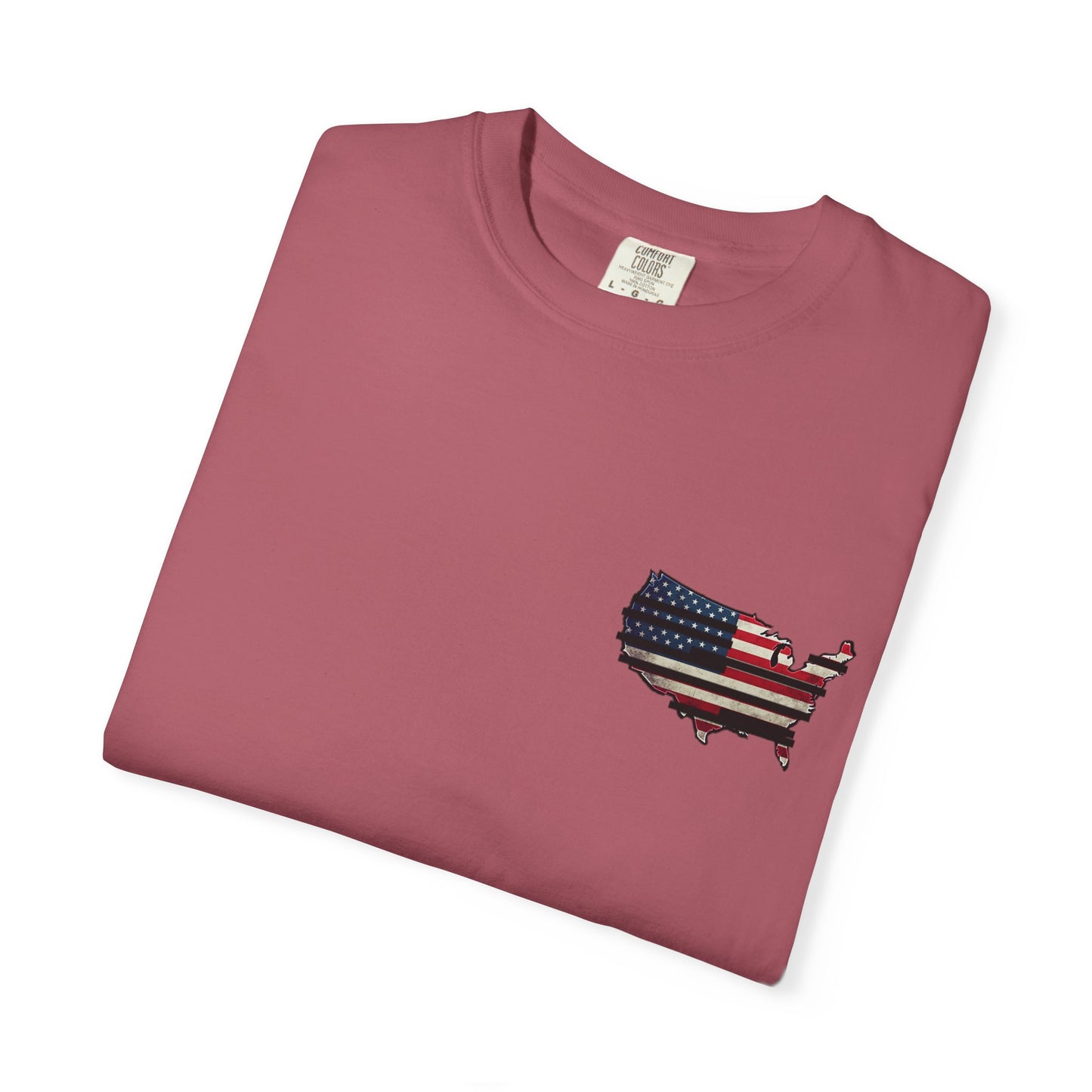 Unisex Garment-Dyed T-shirt with EV Power by Trump Energy Design