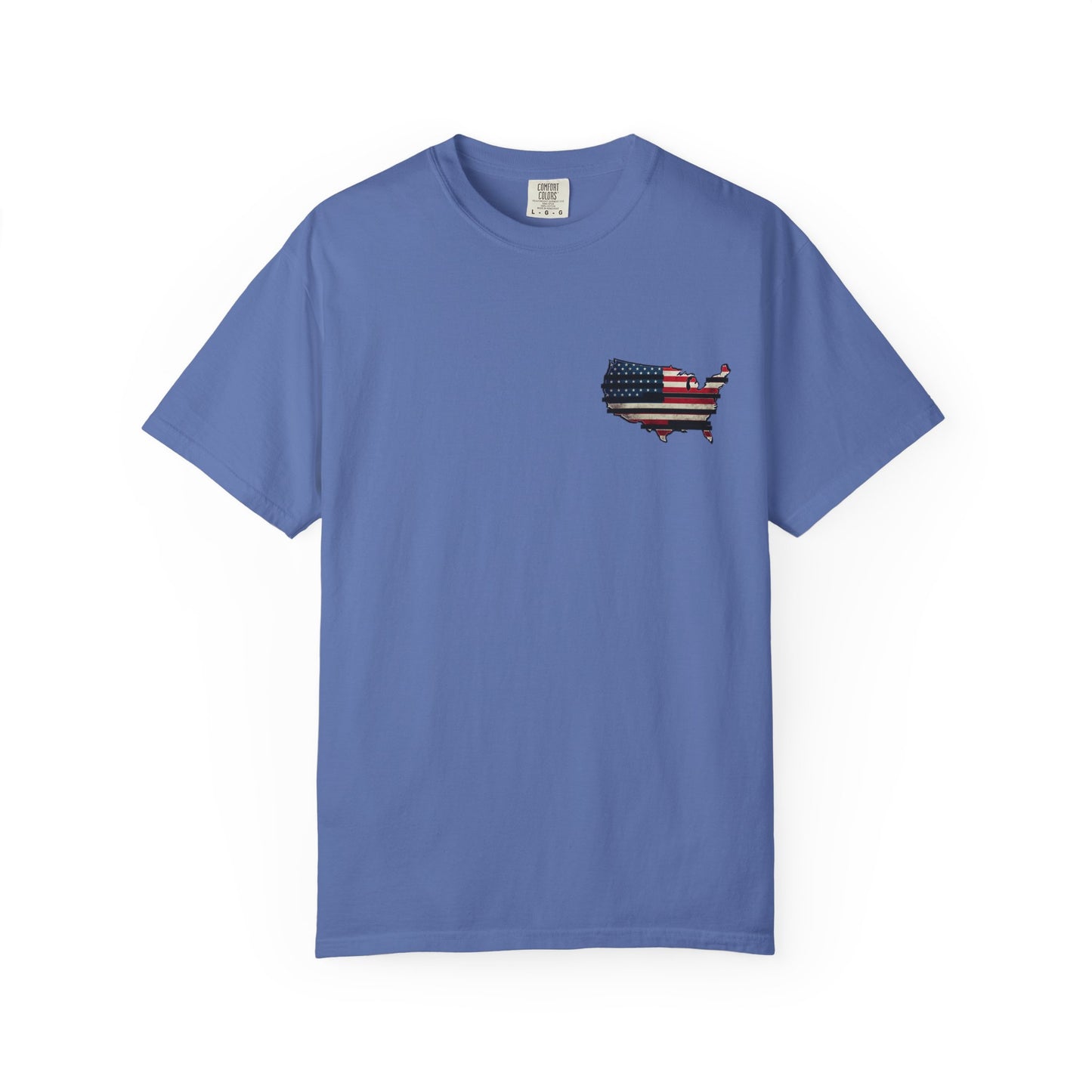 Unisex Garment-Dyed T-shirt with EV Power by Trump Energy Design