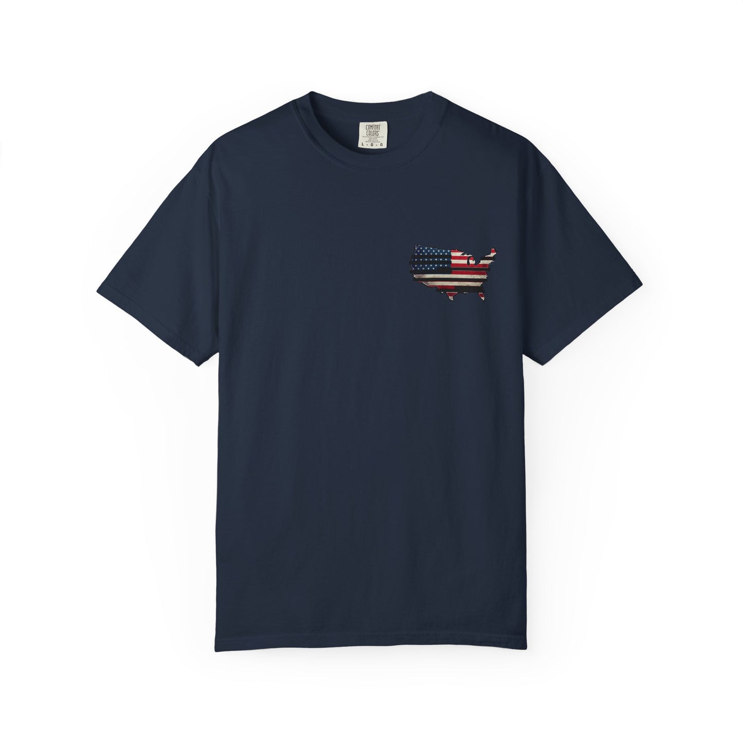 Unisex Garment-Dyed T-shirt with EV Power by Trump Energy Design
