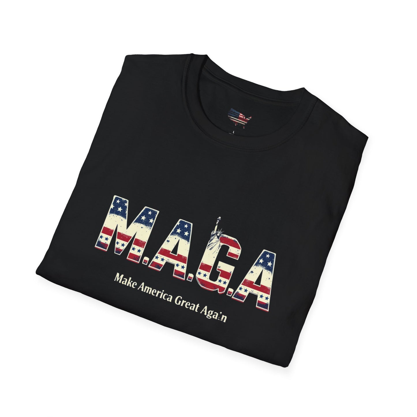 Patriotic Unisex T-Shirt - Make America Great Again & One Pope At A Time Designs