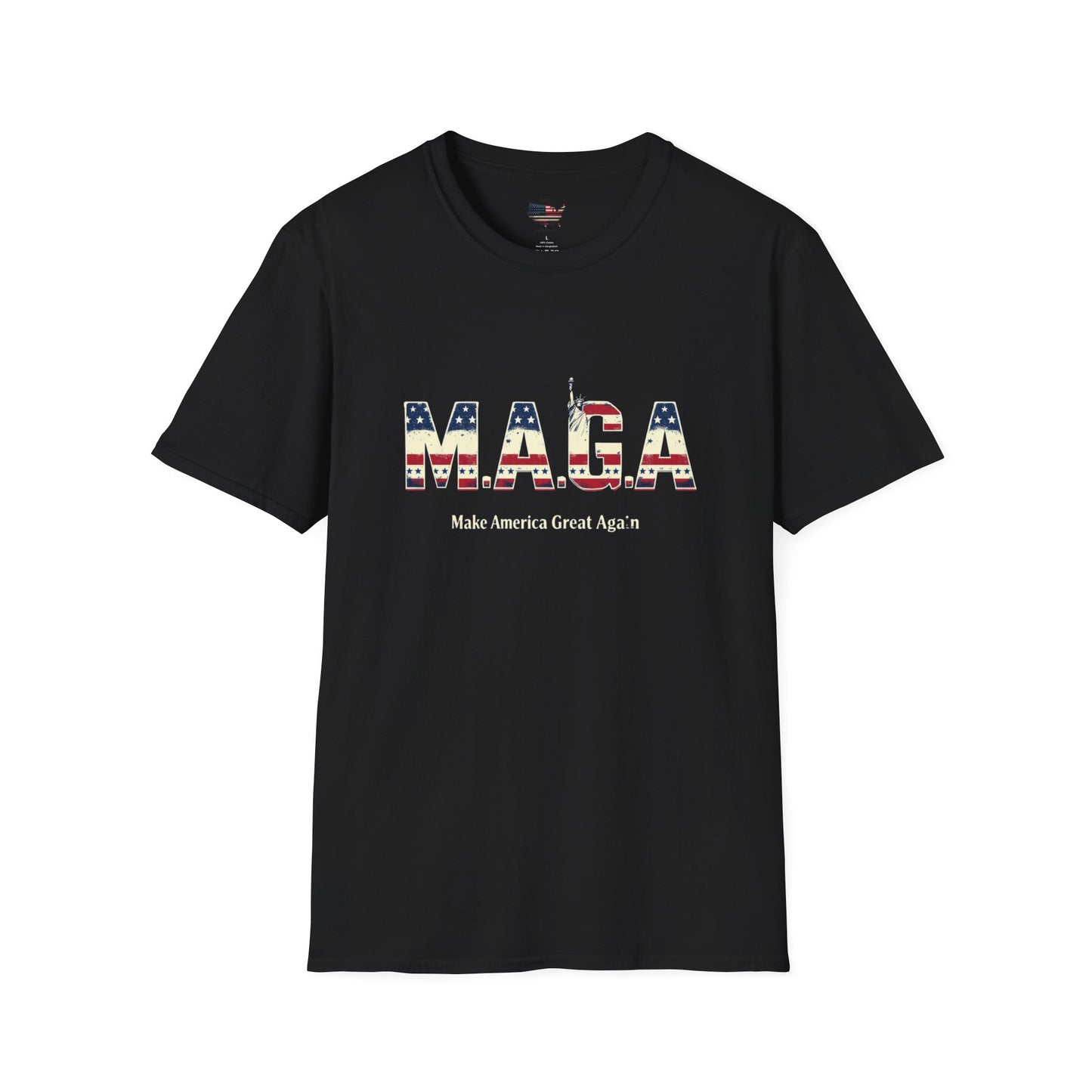 Patriotic Unisex T-Shirt - Make America Great Again & One Pope At A Time Designs