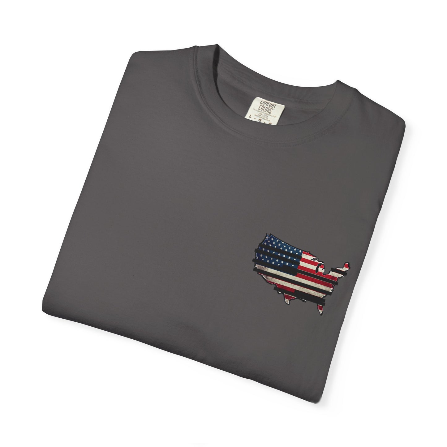 Unisex Garment-Dyed T-shirt with EV Power by Trump Energy Design