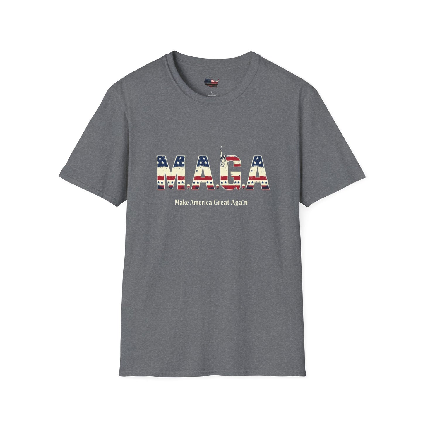 Patriotic Unisex T-Shirt - Make America Great Again & One Pope At A Time Designs