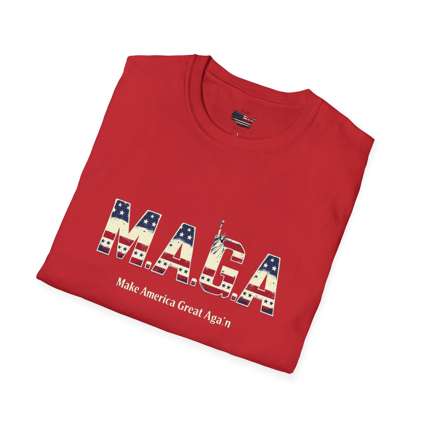 Patriotic Unisex T-Shirt - Make America Great Again & One Pope At A Time Designs