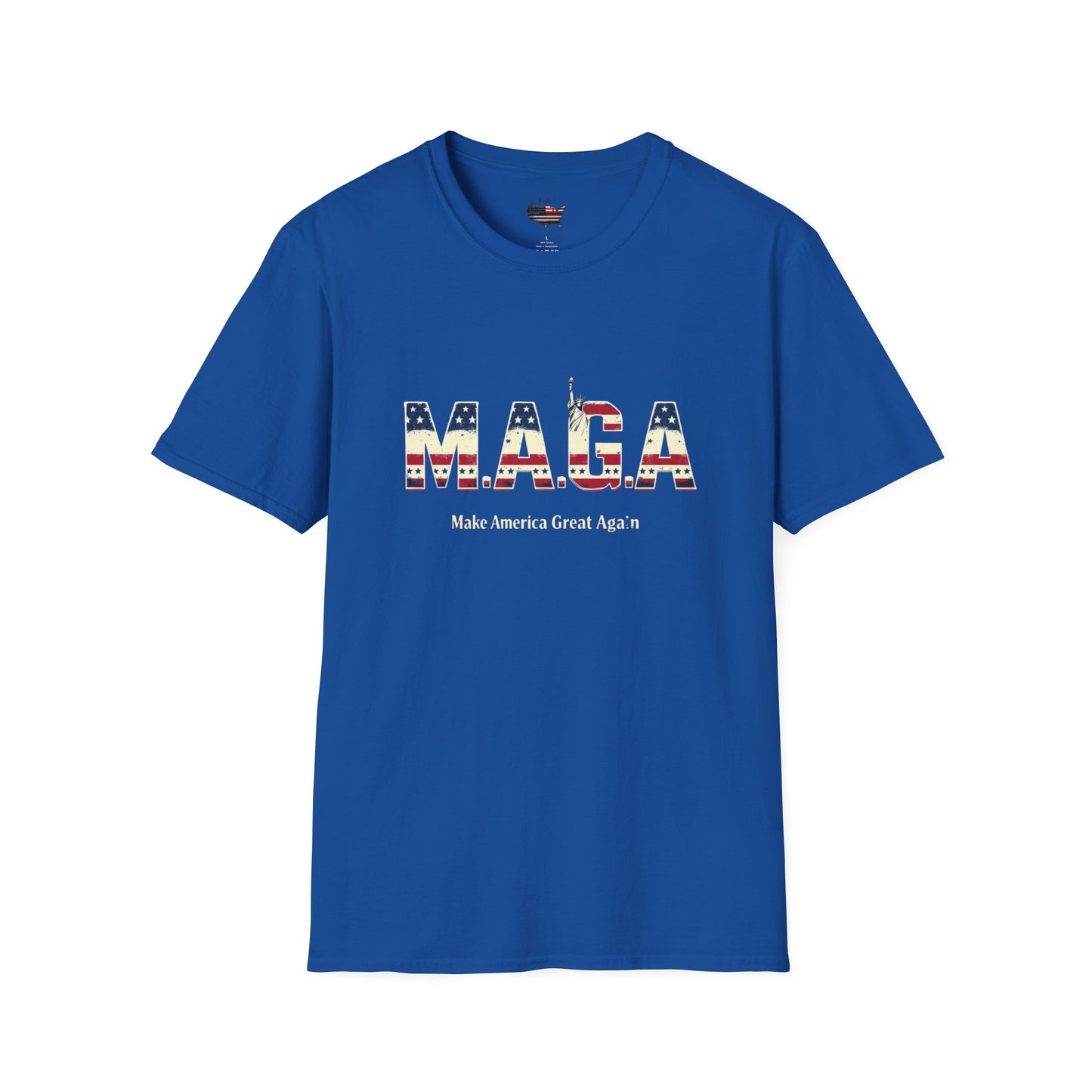 Patriotic Unisex T-Shirt - Make America Great Again & One Pope At A Time Designs