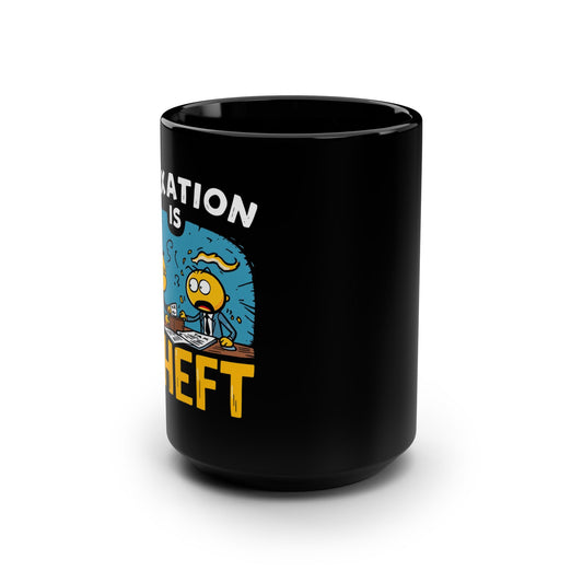 Black Mug, 15oz