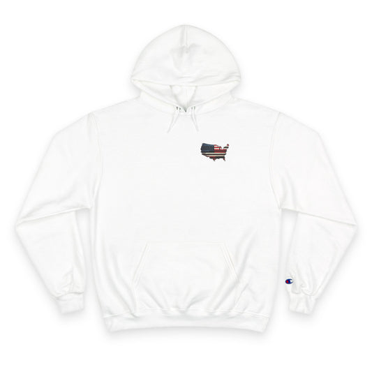 Champion Hoodie - Retro Trump Sequel Graphic Sweatshirt